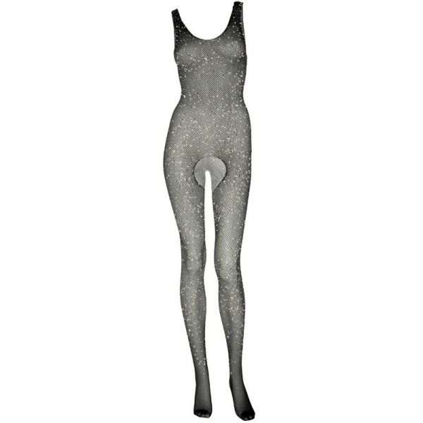 Catsuit Leg Avenue con Apertura e Brillantini Taglia Unica