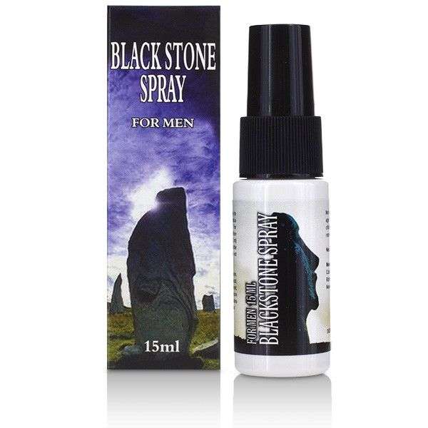 Spray Ritardante Sessuale Black Stone per Uomo 15 ml 2 Spray Ritardante Sessuale Black Stone per Uomo 15 ml 2