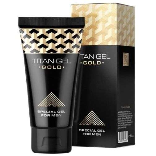 Crema Ingrandimento Pene – Titan Gel Gold 50ml