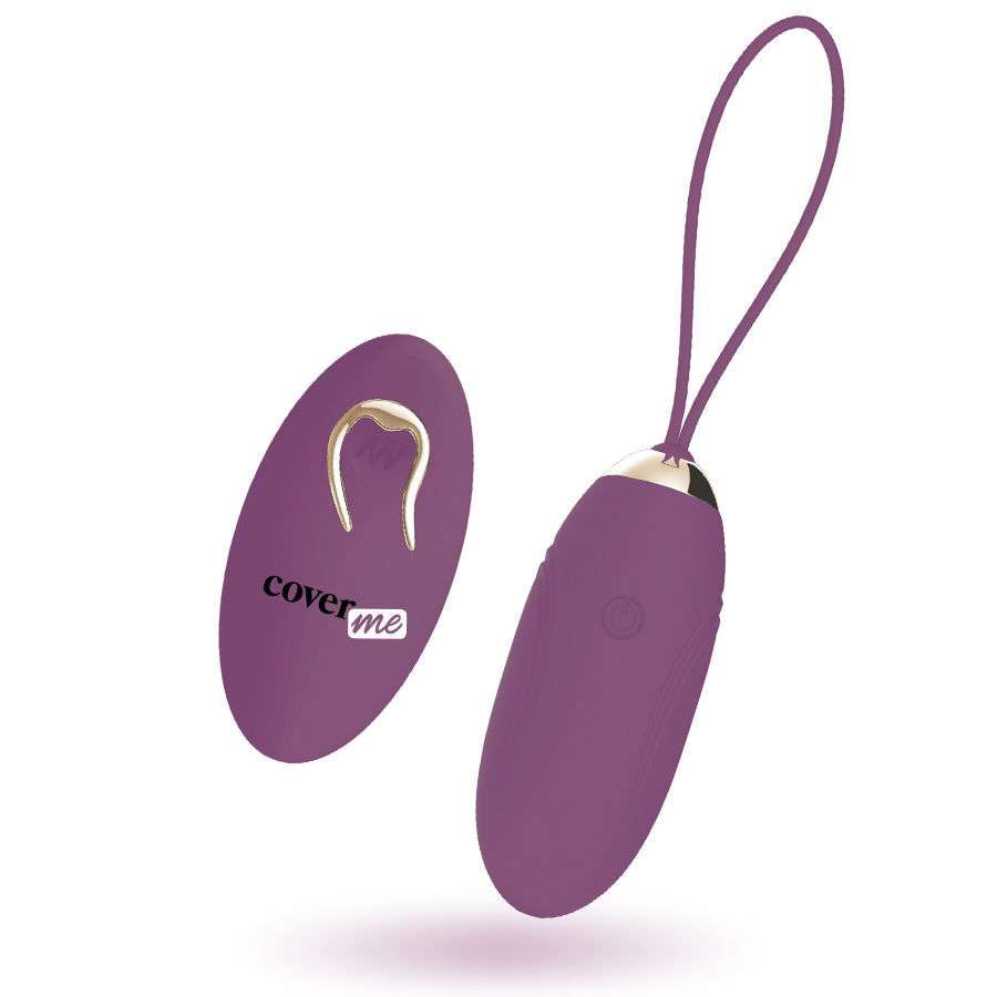 Uovo Vibrante Coverme Lapi con Telecomando – Viola