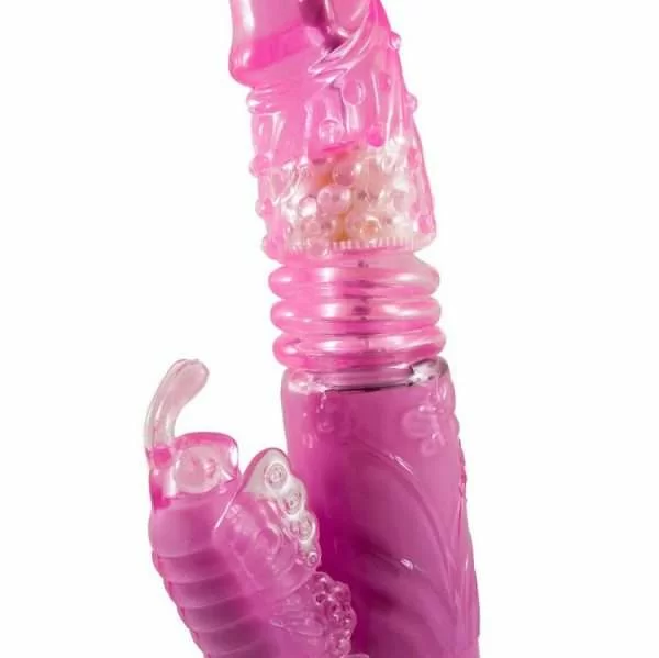 Vibratore Rabbit Baile Rotations con Funzione Su e Giù colore Rosa 3