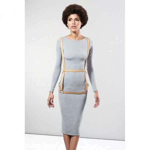 Imbracatura Da Abito Maze Bijoux Indiscrets – Marrone 3