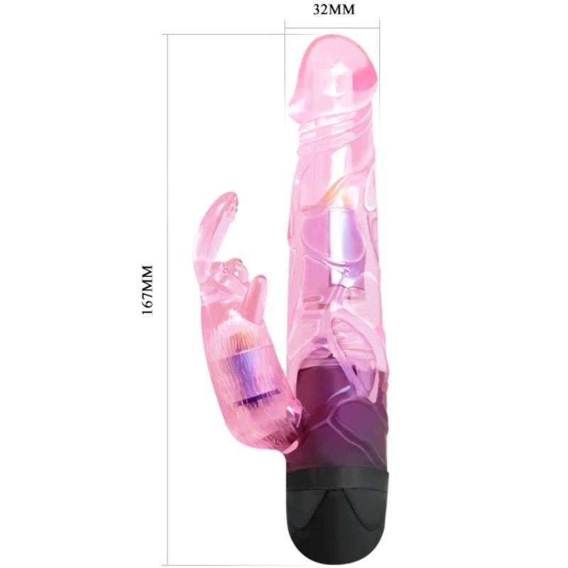 Vibratore Rabbit Give you Lover Baile Vibrators colore Rosa 4 Vibratore Rabbit Give you Lover Baile Vibrators colore Rosa 4