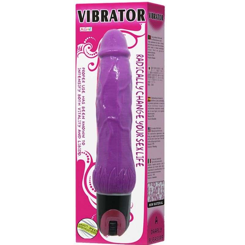 Vibratore Realistico Baile VIbrators Multivelocita’ Viola 24 cm 2 Vibratore Realistico Baile VIbrators Multivelocita’ Viola 24 cm 2