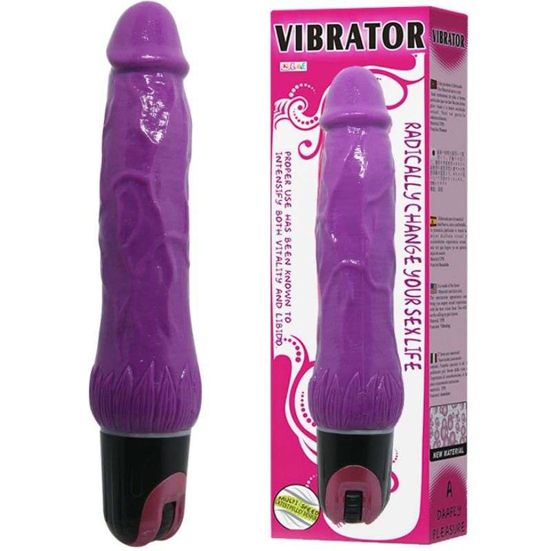 Vibratore Realistico Baile VIbrators Multivelocita’ Viola 24 cm 3 Vibratore Realistico Baile VIbrators Multivelocita’ Viola 24 cm 3