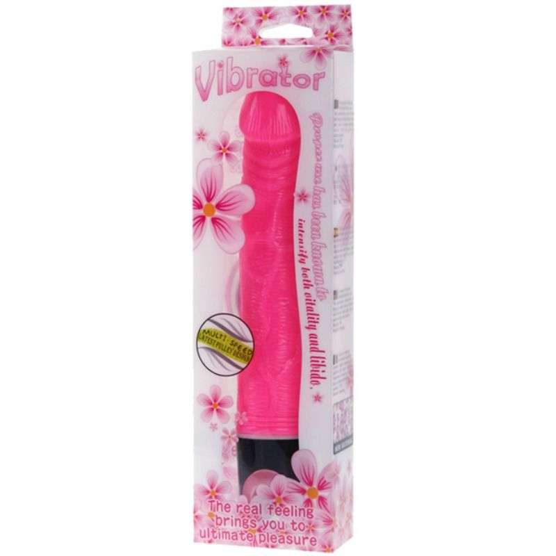 Vibratore Realistico Baile Vibrators con Venature colore Rosa 3 Vibratore Realistico Baile Vibrators con Venature colore Rosa 3