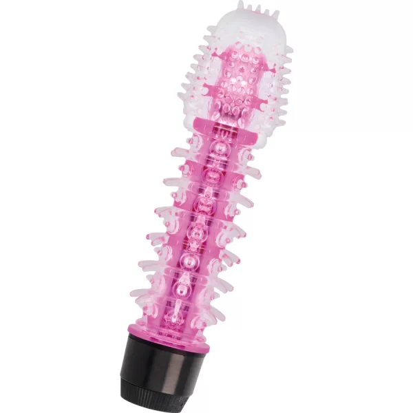 Vibratore Jelly Glossy Axel colore Rosa 14 cm 2