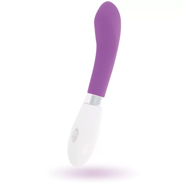 Vibratore Punto G Glossy John Viola e Bianco 7