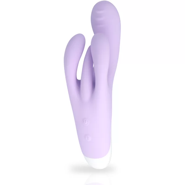 Stimolatore Vaginale Vibrante Mia Guell con Tre Motori Lilla 4