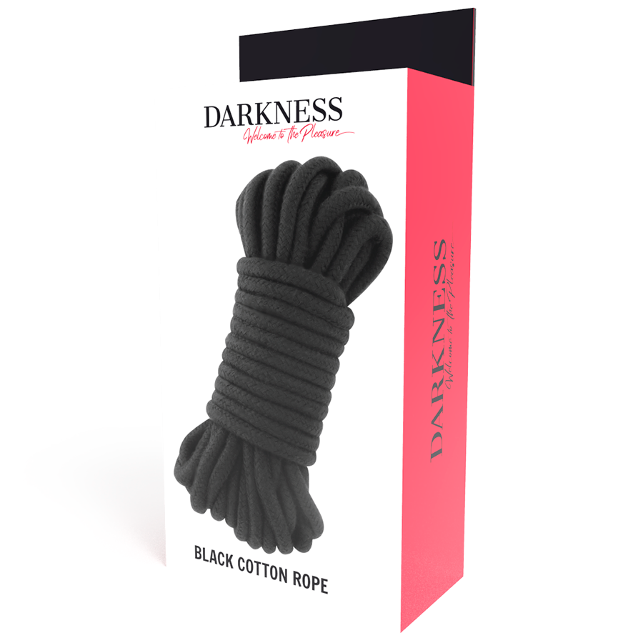 Corda Bdsm Darkness Kinbaku Nero 5 mt 2