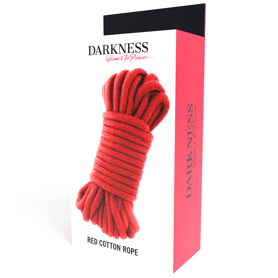 Corda di Dominazione Darkness Bondage Kinbaku Rossa 5 m 2 Corda di Dominazione Darkness Bondage Kinbaku Rossa 5 m 2