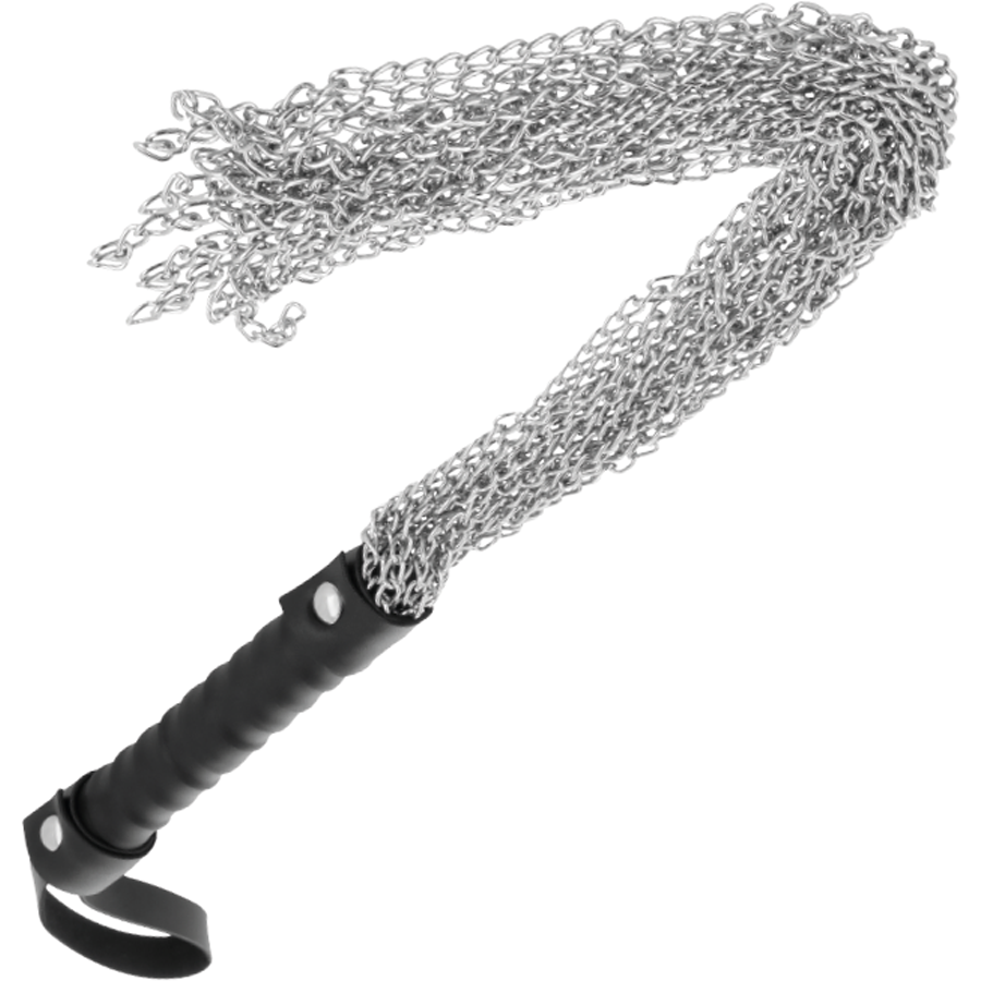 Flogger Bondage Darkness con Catene in Metallo