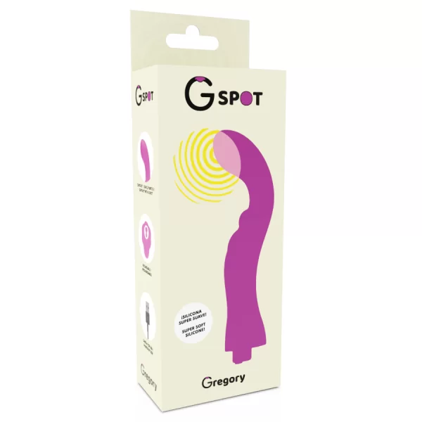 Vibratore Punto G Gregory G-Spot colore Viola 2