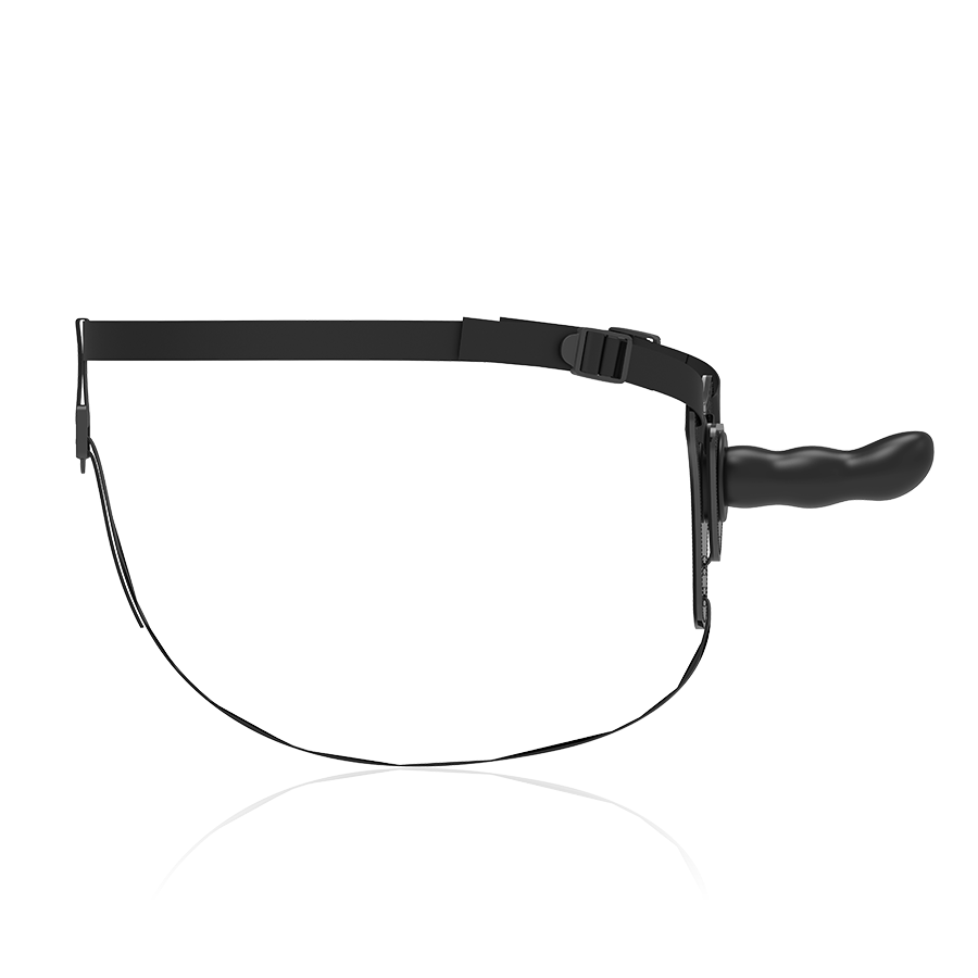 Strap on Dildo Fetish Submisssive 16 cm nero 2 Strap on Dildo Fetish Submisssive 16 cm nero 2