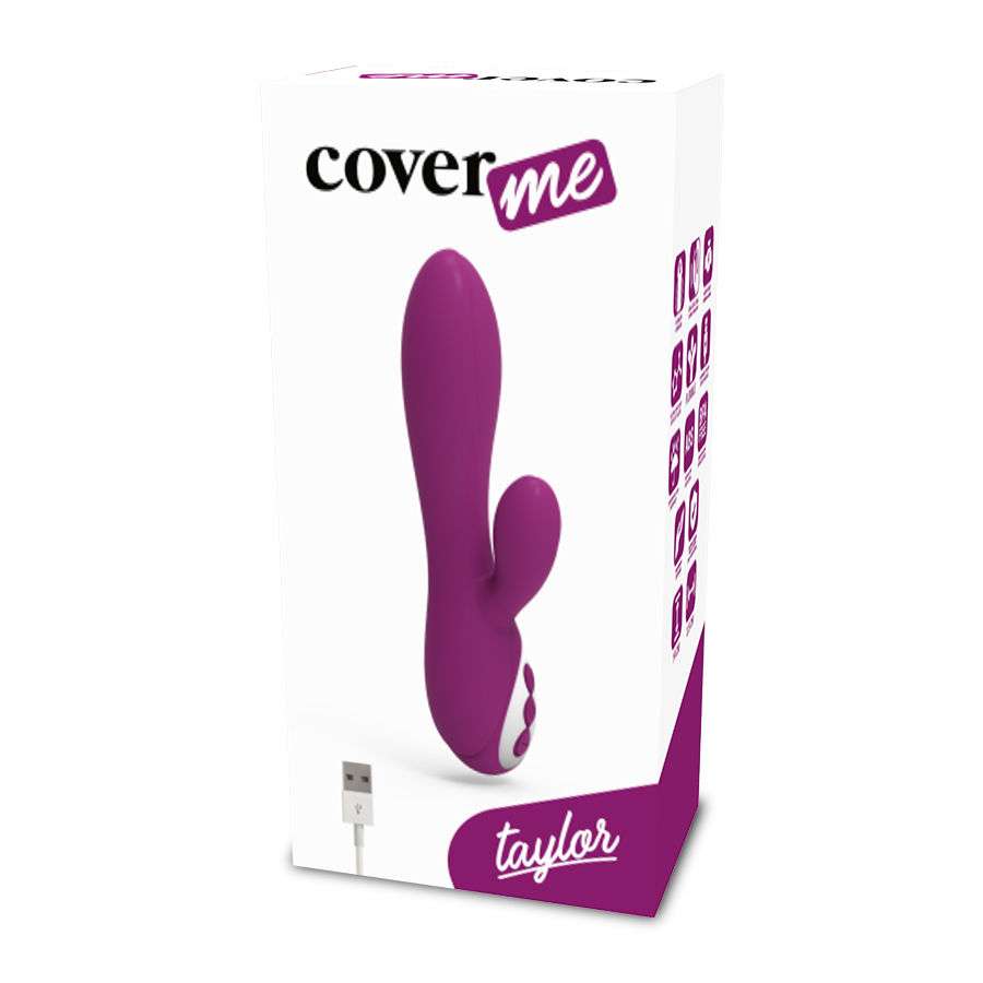 Vibratore Rabbit Coverme Taylor 10 Velocita’ Impermeabile Viola 2 Vibratore Rabbit Coverme Taylor 10 Velocita’ Impermeabile Viola 2