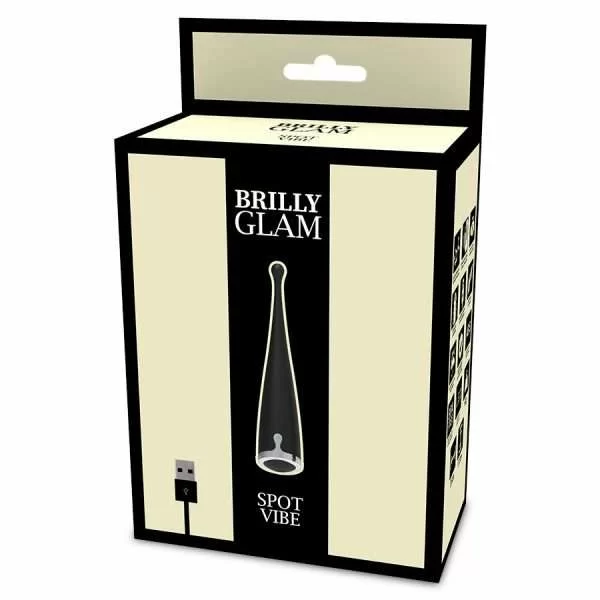 Stimolatore Clitoride Brilly Glam Spot Vibe colore nero 2