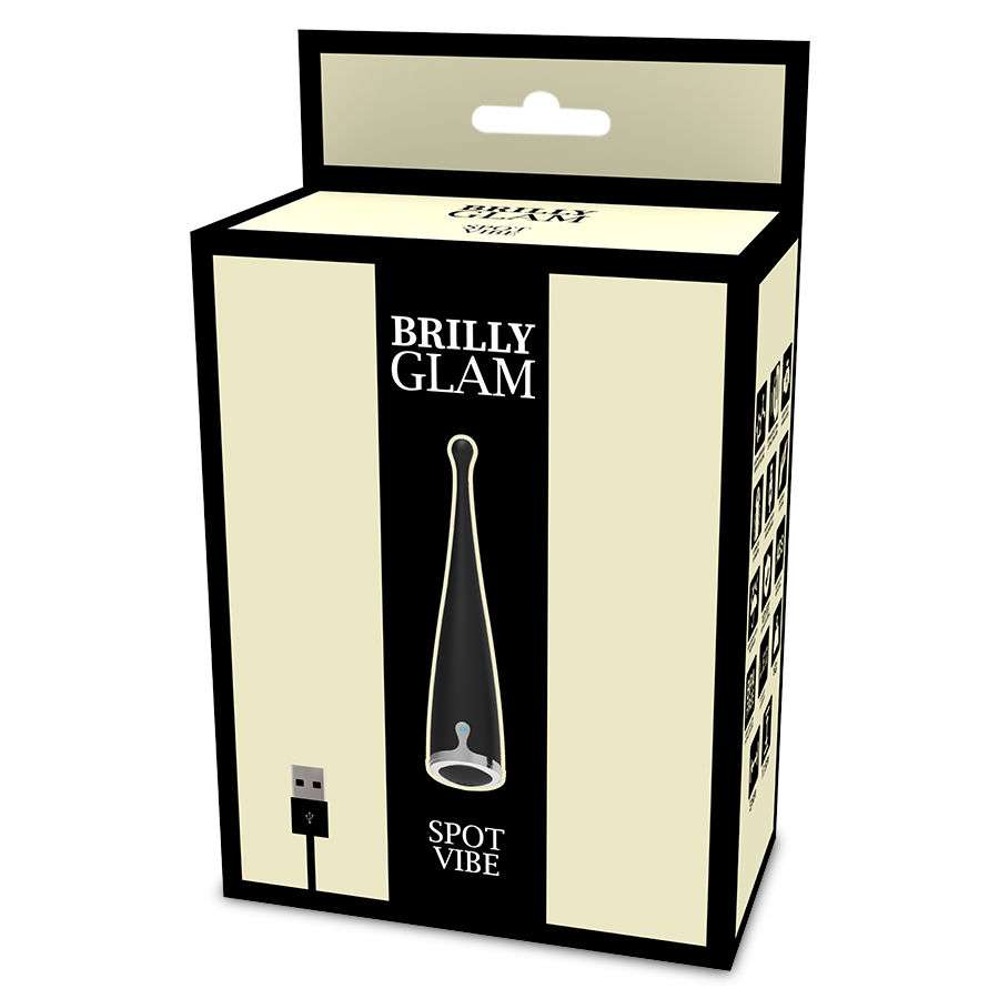 Stimolatore Clitoride Brilly Glam Spot Vibe colore nero 2 Stimolatore Clitoride Brilly Glam Spot Vibe colore nero 2