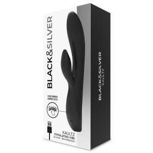 Vibratore in Silicone Nero Lecca Clitoride – Ibiza