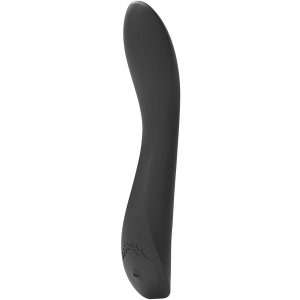 Vibratore Dolce Vita con Glande Marcato in Silicone nero