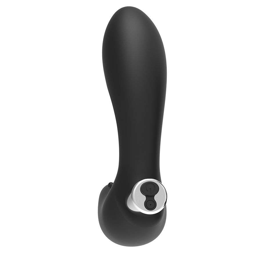 Stimolatore Prostata e Perineo Addicted Toys in silicone nero 2 Stimolatore Prostata e Perineo Addicted Toys in silicone nero 2