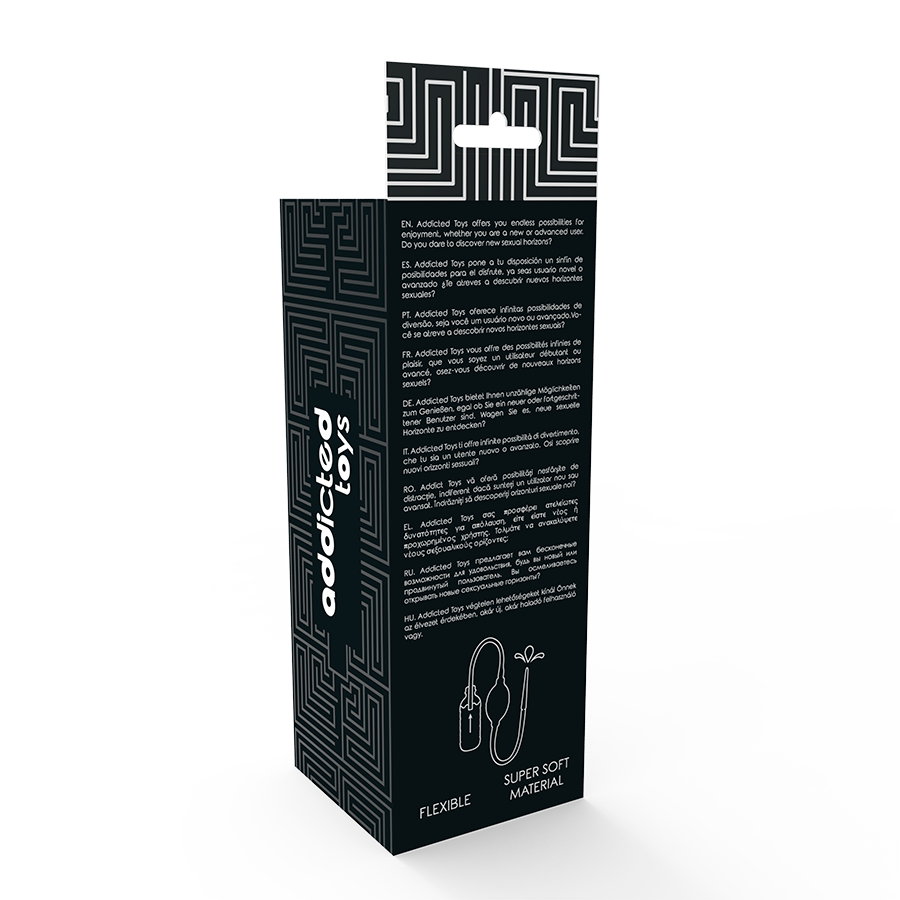 Pompetta per Pulizia Anale Addicted Toys nero 4 Pompetta per Pulizia Anale Addicted Toys nero 4