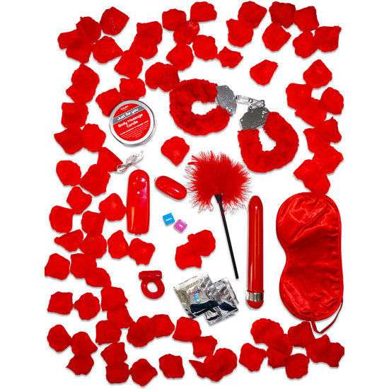 Kit Bdsm Esperienza Colore Rosso 20