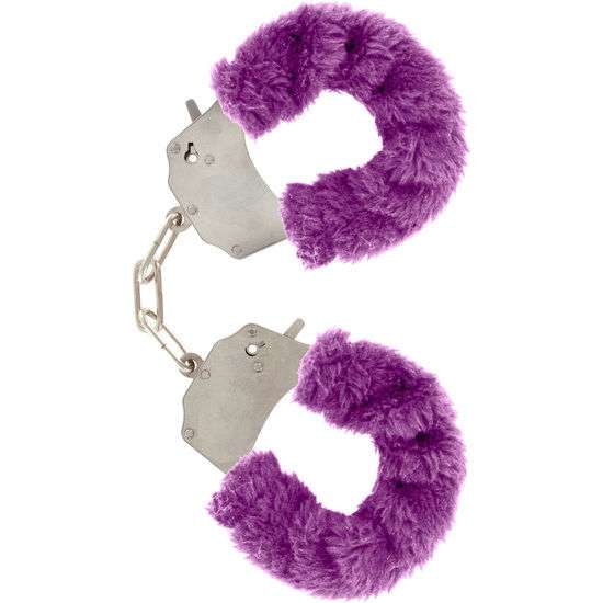 Manette di Amore con Pelliccia Viola Just For You