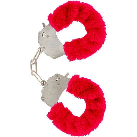 Manette di Amore con Pelliccia Rosso Just For You