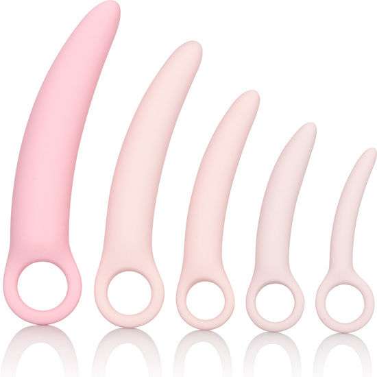 Set da 5 Dilatatori Vaginali Inspire in silicone rosa