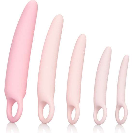 Set da 5 Dilatatori Vaginali Inspire in silicone rosa 2 Set da 5 Dilatatori Vaginali Inspire in silicone rosa 2