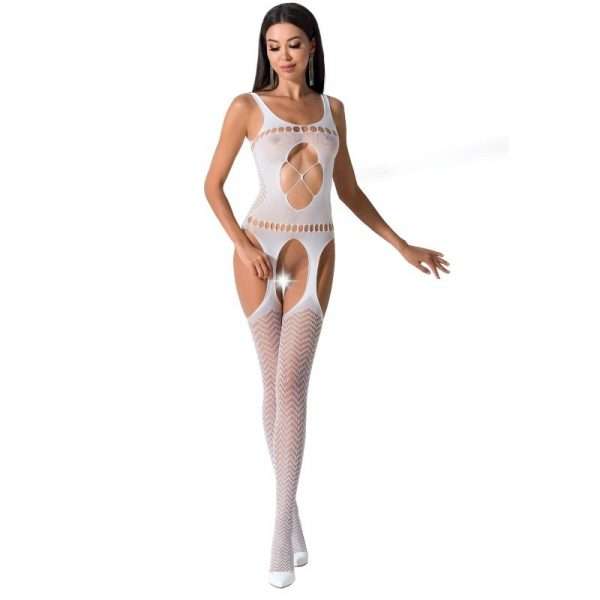 Catsuit Passion Woman BS057 Bianco Nero o Rosso