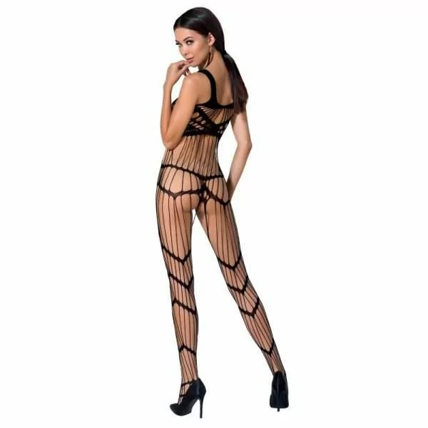 Bodystocking Passion Woman BS058 Nero Taglia Unica 2