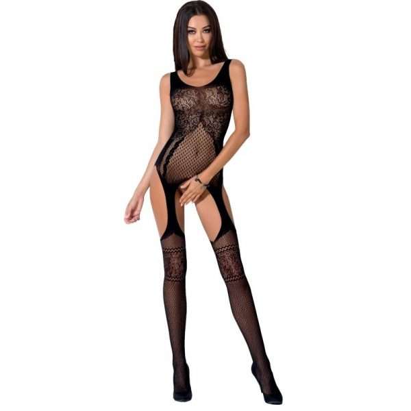 Catsuit Sexy Passion Woman BS061 Velato Nero Rosso o Bianco 2