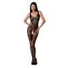 Bodystocking Passion Woman BS069 con Spalline Nero Rosso o Bianco