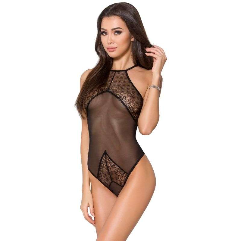 Body Sexy Passion Woman Velia Teddy Nero Velato 12