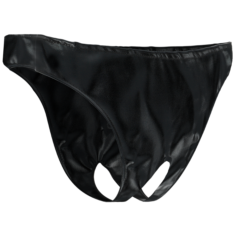 Mutande Unisex Darkness Crothless Aperte Taglia Unica