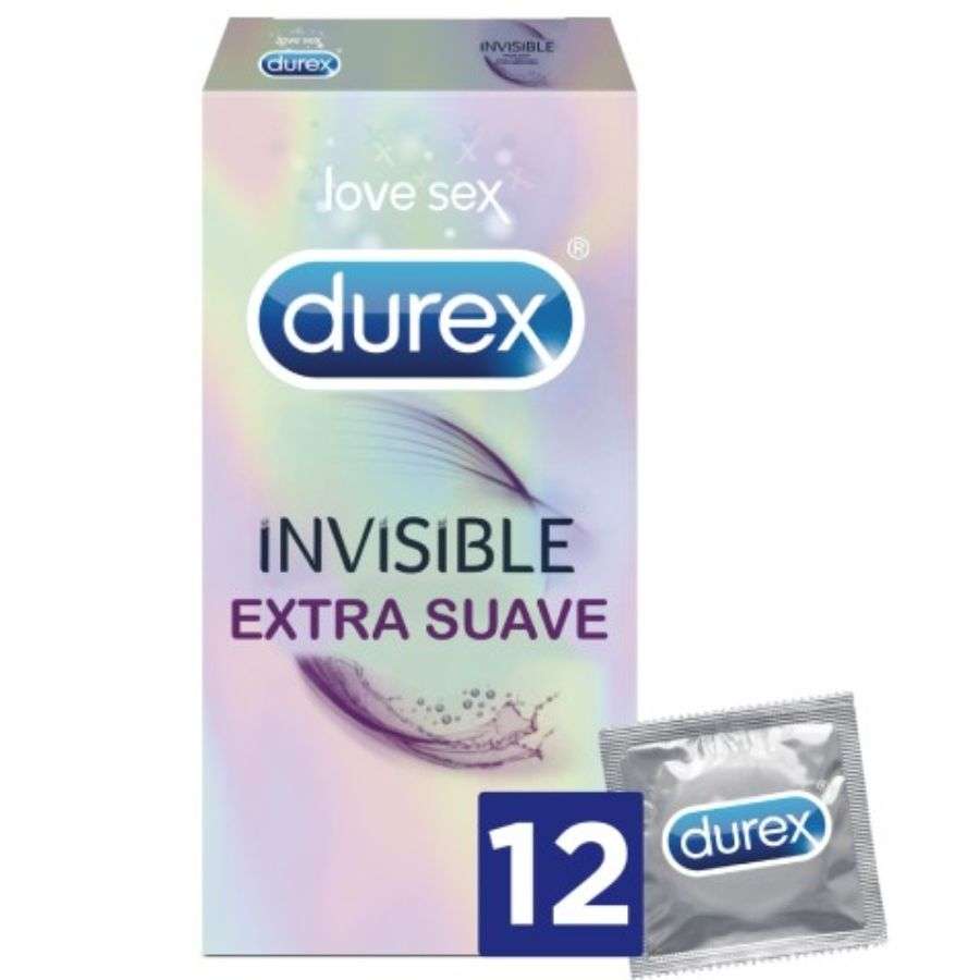 Profilattici Invisible Extra Fine Durex 12 pezzi