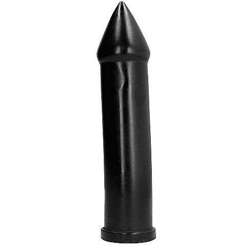 Dildo Nero a Punta Affusolata di 24 Cm – All Black 2 Dildo Nero a Punta Affusolata di 24 Cm – All Black 2