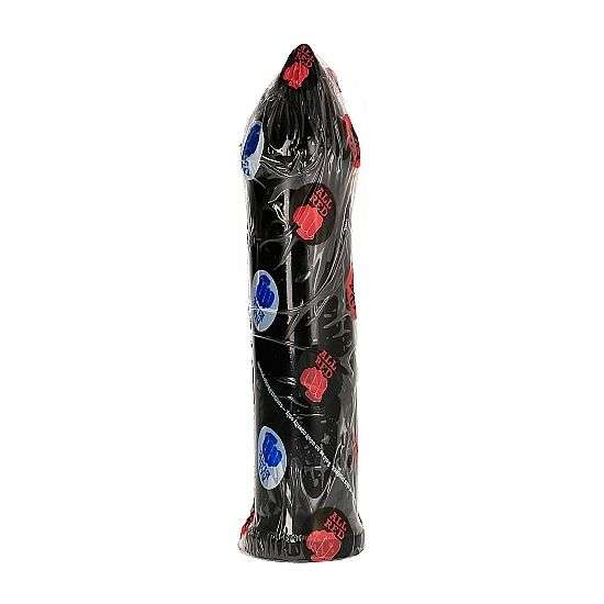 Dildo Nero a Punta Affusolata di 24 Cm – All Black 3 Dildo Nero a Punta Affusolata di 24 Cm – All Black 3