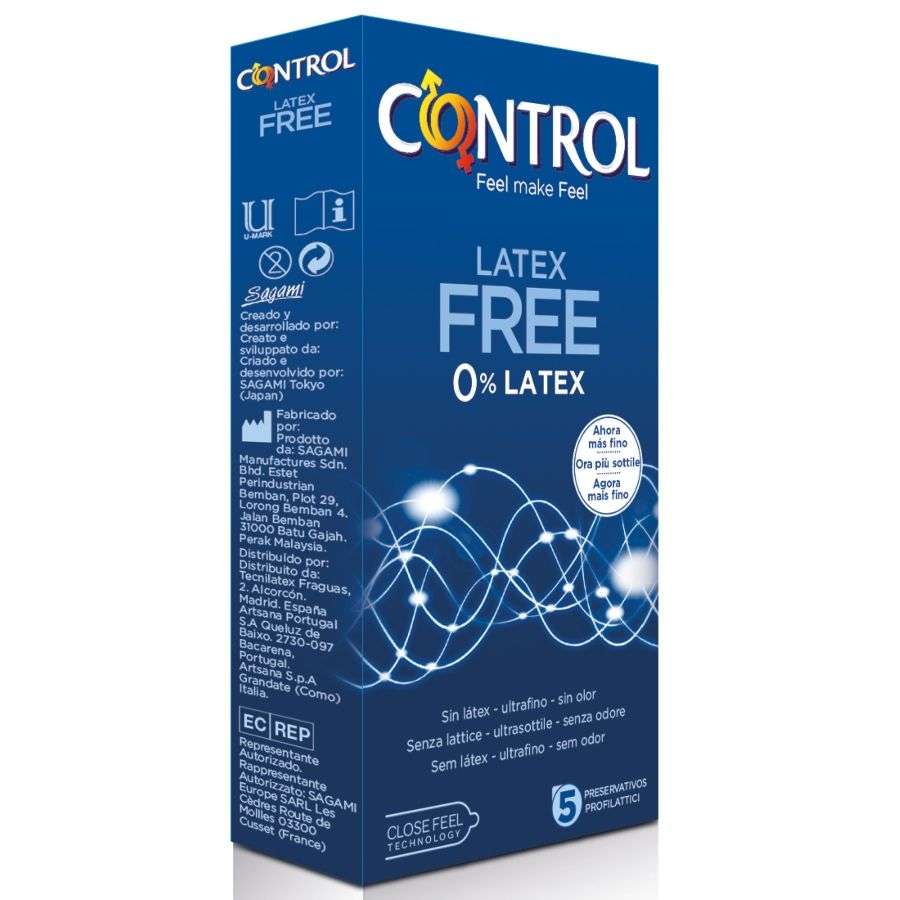 Preservativi Senza Lattice Control Free 5 unità