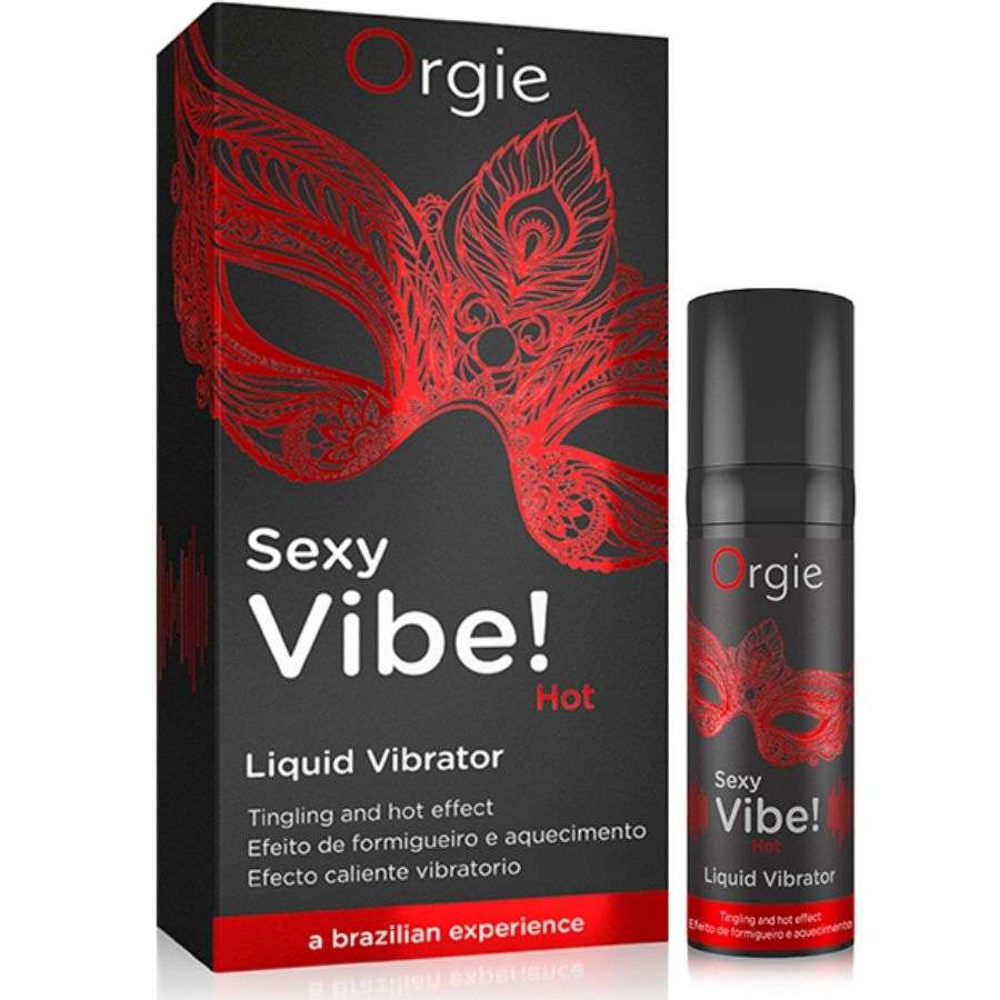 Sexy Vibe Orgie Vibratore Liquido Effetto Riscaldante 15 ml