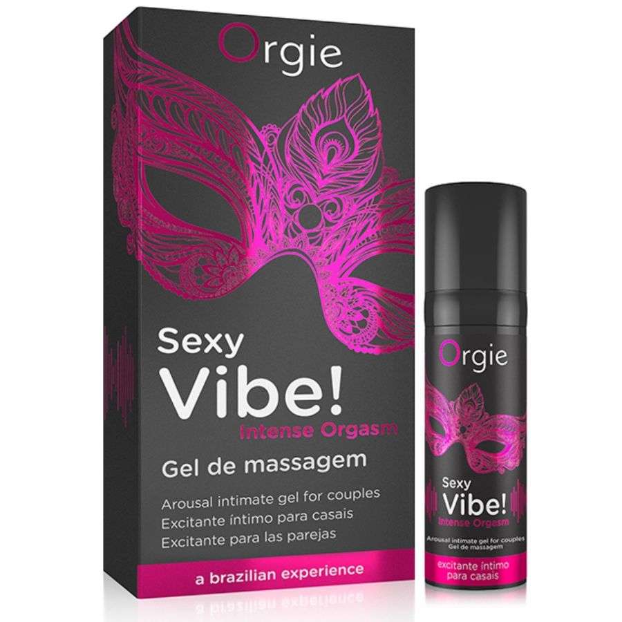 Orgie Sexy Vibe Gel Orgasmo Intenso per Coppie 15 ml