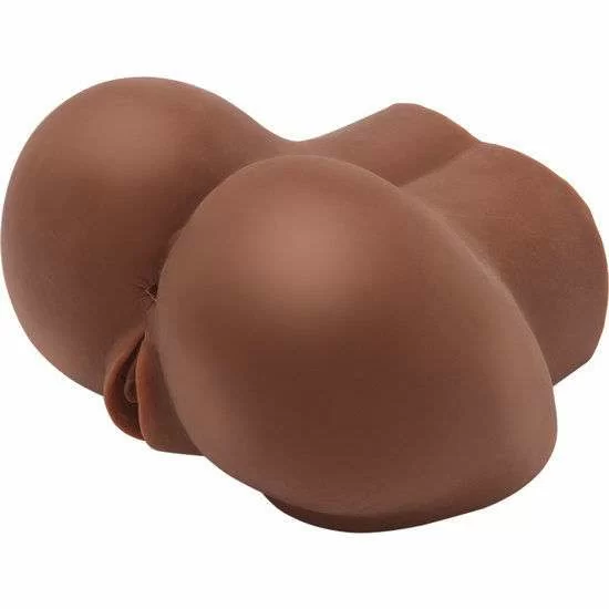 Mezzo Busto Femminile Big Ass ACT con Ano e Vagina Vibranti Marrone