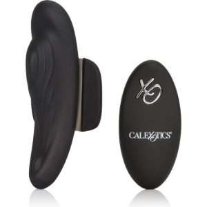 Vibratore Rabbit Anne’s Desire con Telecomando da Polso nero gold 8