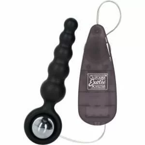 Piccola Catena Anale Vibrante Calex Booty Shaker nero