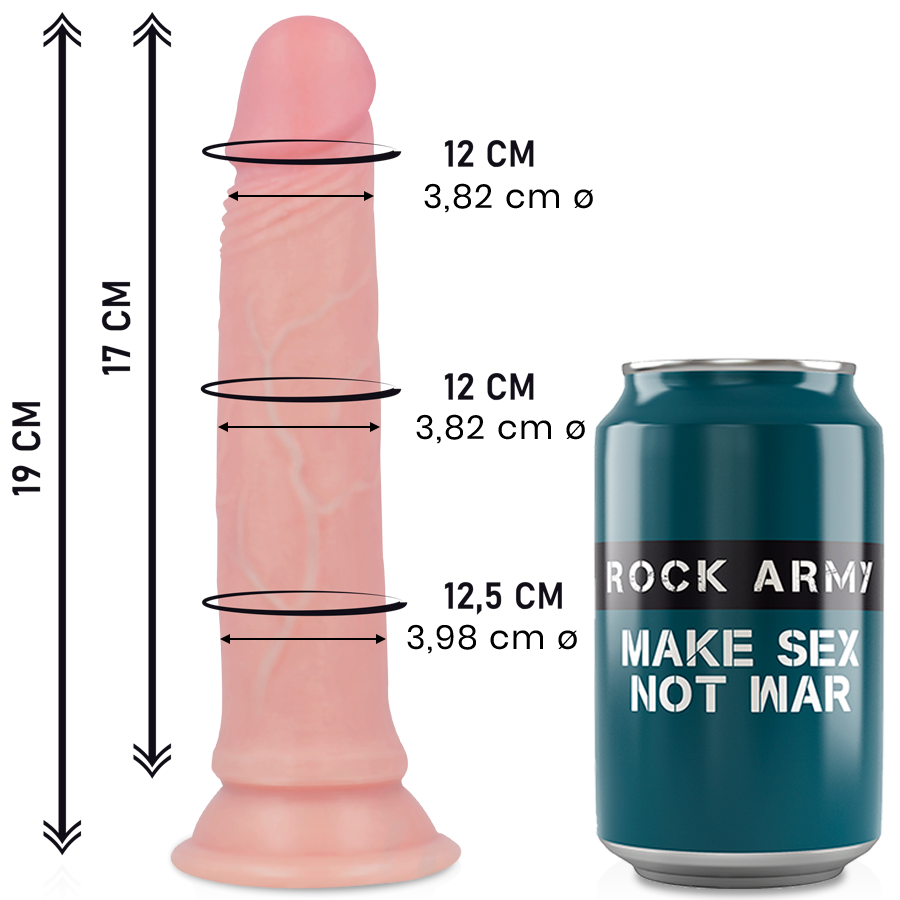 Dildo Realistico in Silicone Liquido – Avenger 19 cm