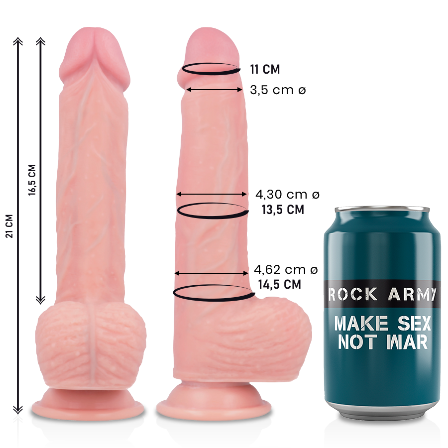 King Cock Plus Tripla Densità con Spinta – Color Marrone 2