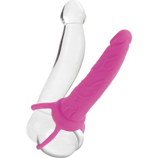 Dildo Indossabile per Doppia Penetrazione Love Rider rosa