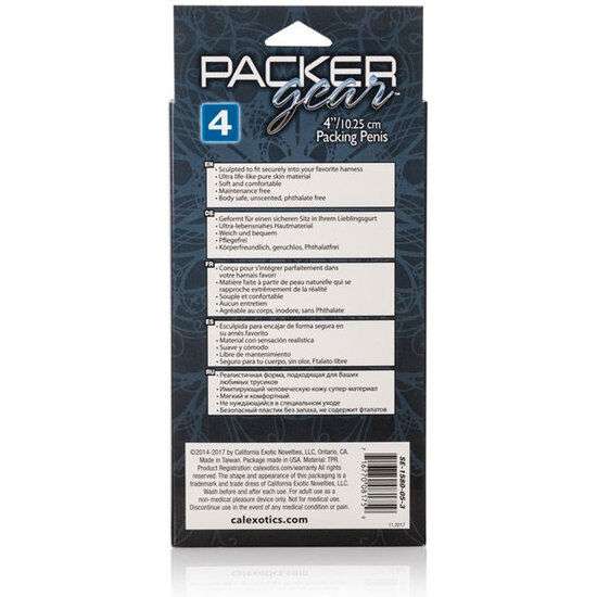 Guaina Fallica Packer Gear – Color Carne 13 Cm