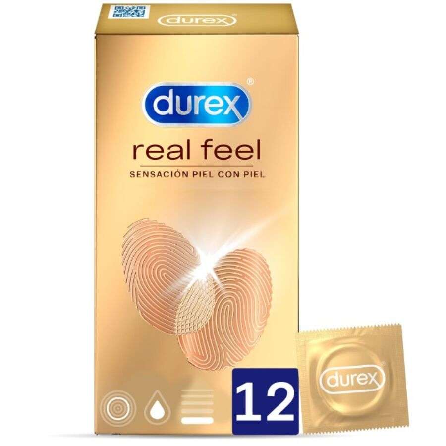 Profilattici per Maggiore Sensibilità Durex RealFeel 12 unità 2